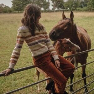 Doen Brynn Sweater in Cream Monte Rosa